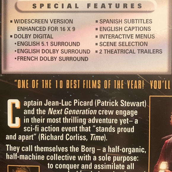 Star Trek First Contact DVD - Picture 2 of 5